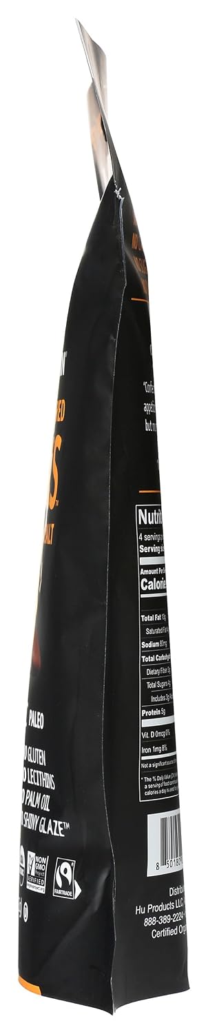 Hu Kitchen, Chocolate Covered Hunks Almond Sea Salt Organic, 4 Ounce