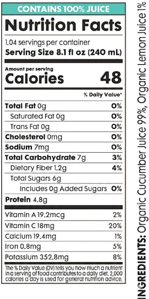 Pomona Organic Pure Black Cherry Juice, Cold Pressed Organic Juice, Non-GMO, No Sugar Added, Not from Concentrate, Gluten Free, Kosher Certified, Preservative Free 8.4 Ounce (Pack of 12),