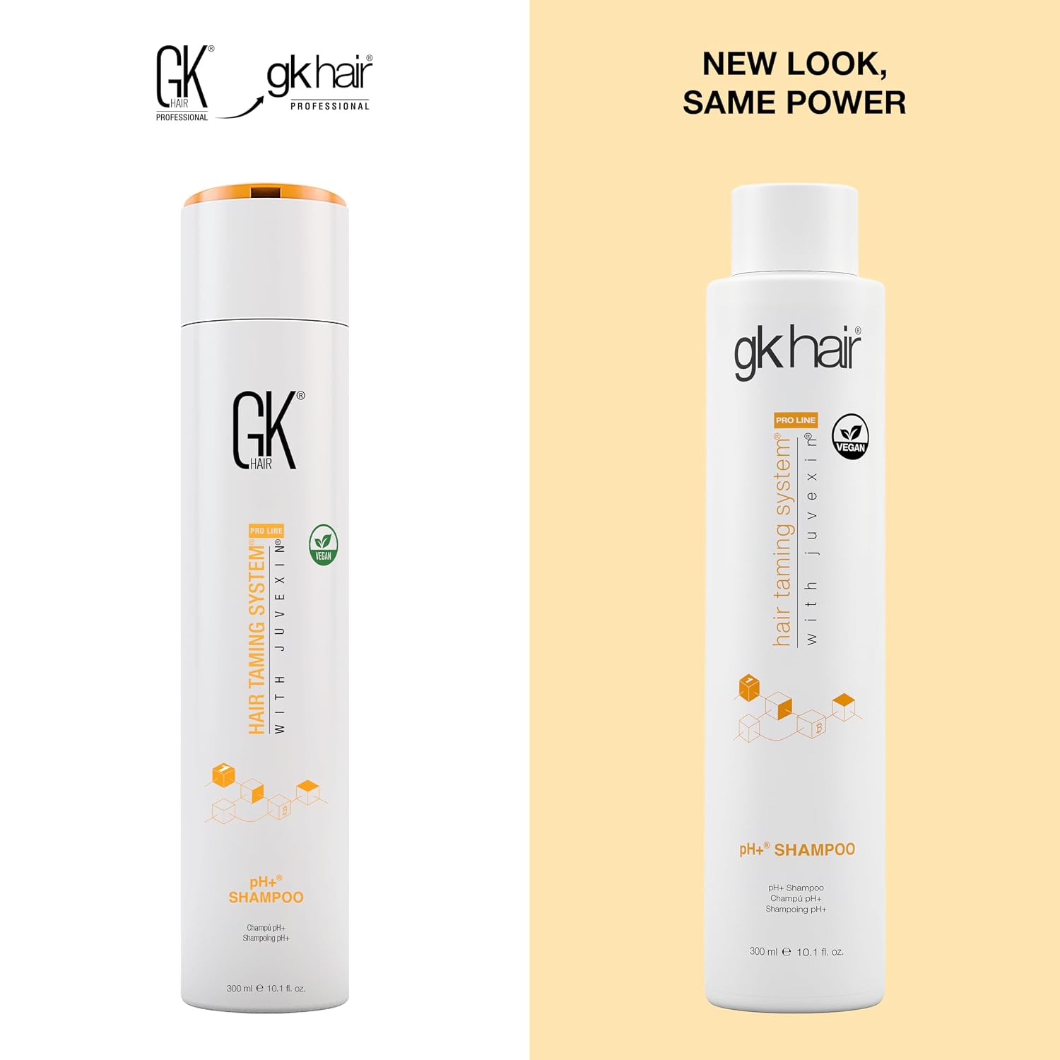 GK HAIR Anti-Dandruff Shampoo Leaving Your Scalp Refreshed and Hair Soft, Smooth – Sulfate-Free Shampoo for Dry Damaged Hair for Men and Women 8.5 Fl Oz