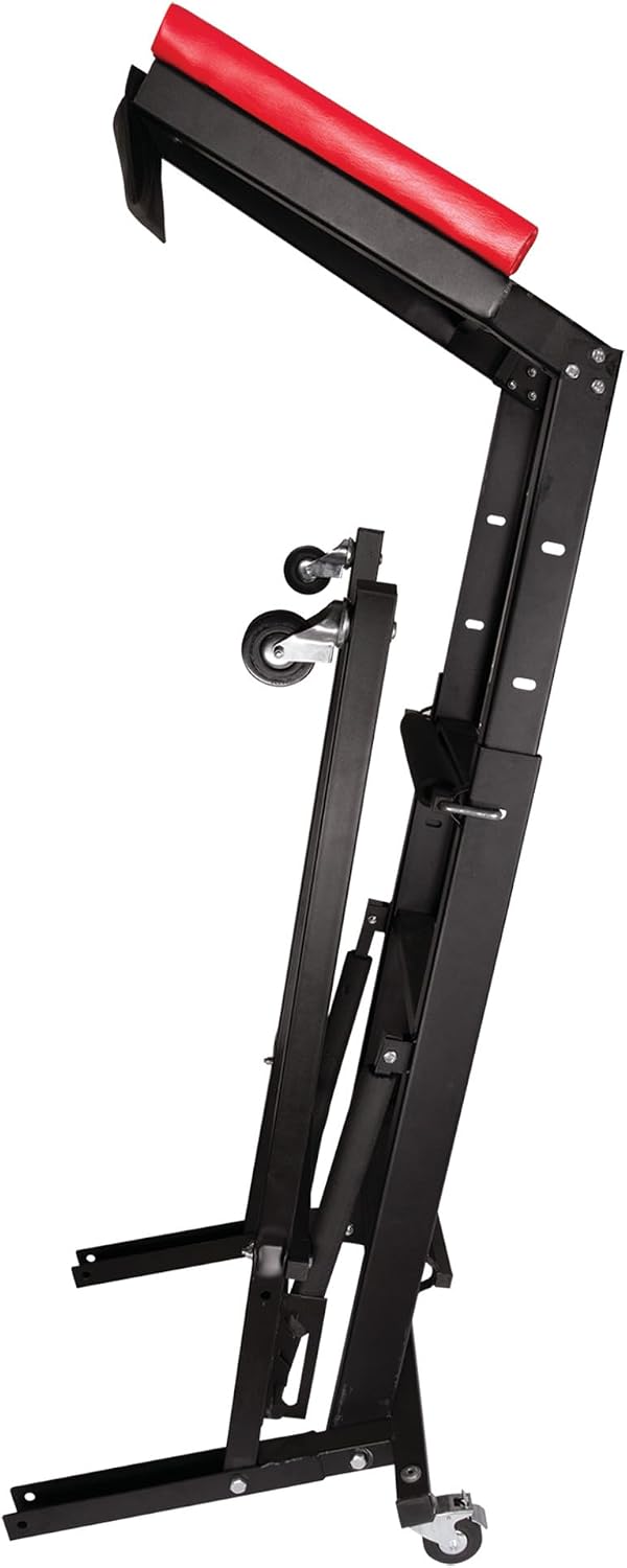 Performance Tool W85014 38 in. Low-Profile Automotive Mechanics Creeper | Oversized x-frame low profile creeper with 2-inch extra cushion padding. 5-inch jumbo swivel casters. 300 lb. capacity