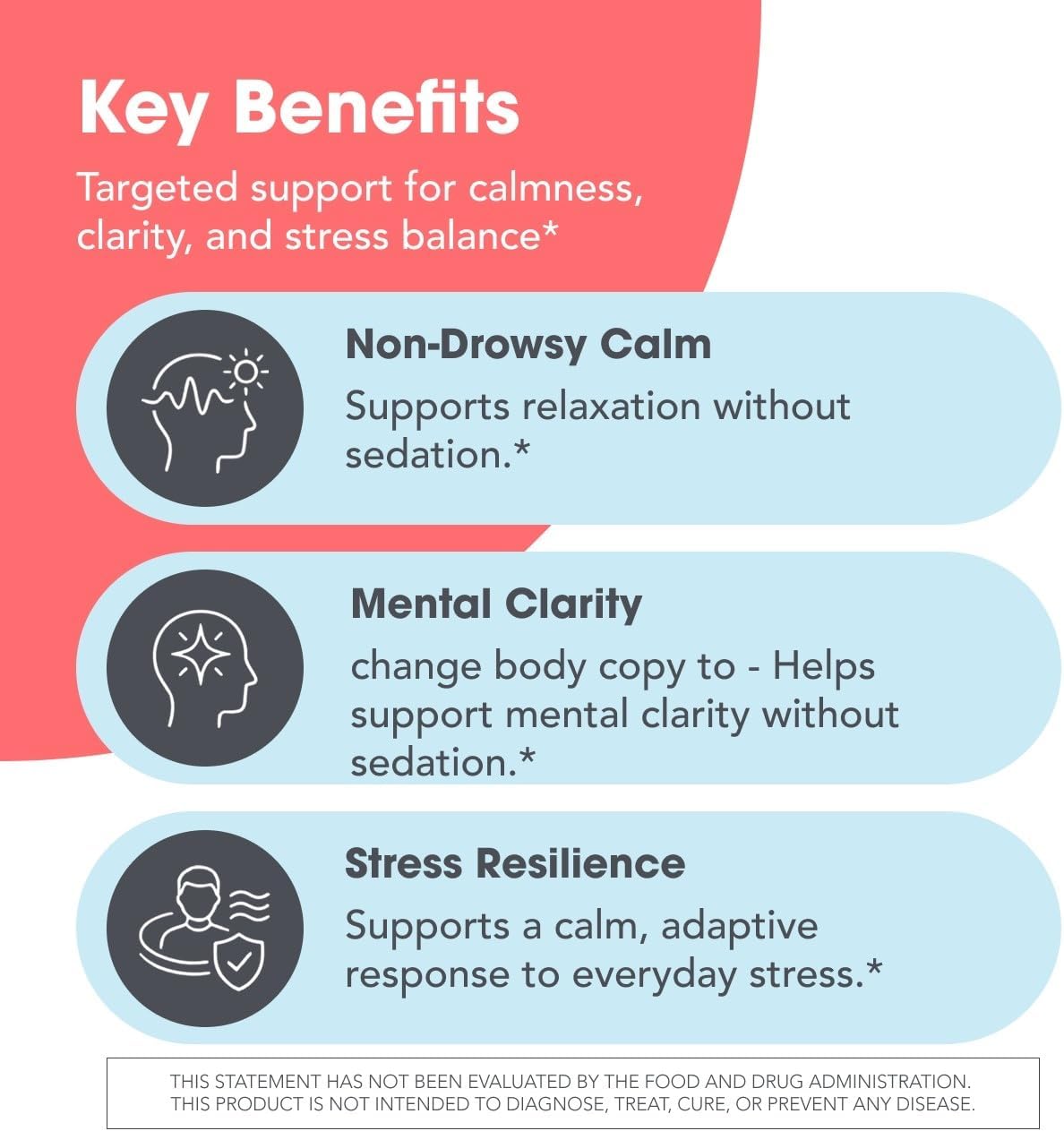 Allergy Research Group ARG 200 mg of Zen - Supports Calm and Stress Balance - Delivers 200 mg L-Theanine & 550 mg GABA per Serving - Vegetarian & Hypoallergenic - 60 Servings - 120 Capsules