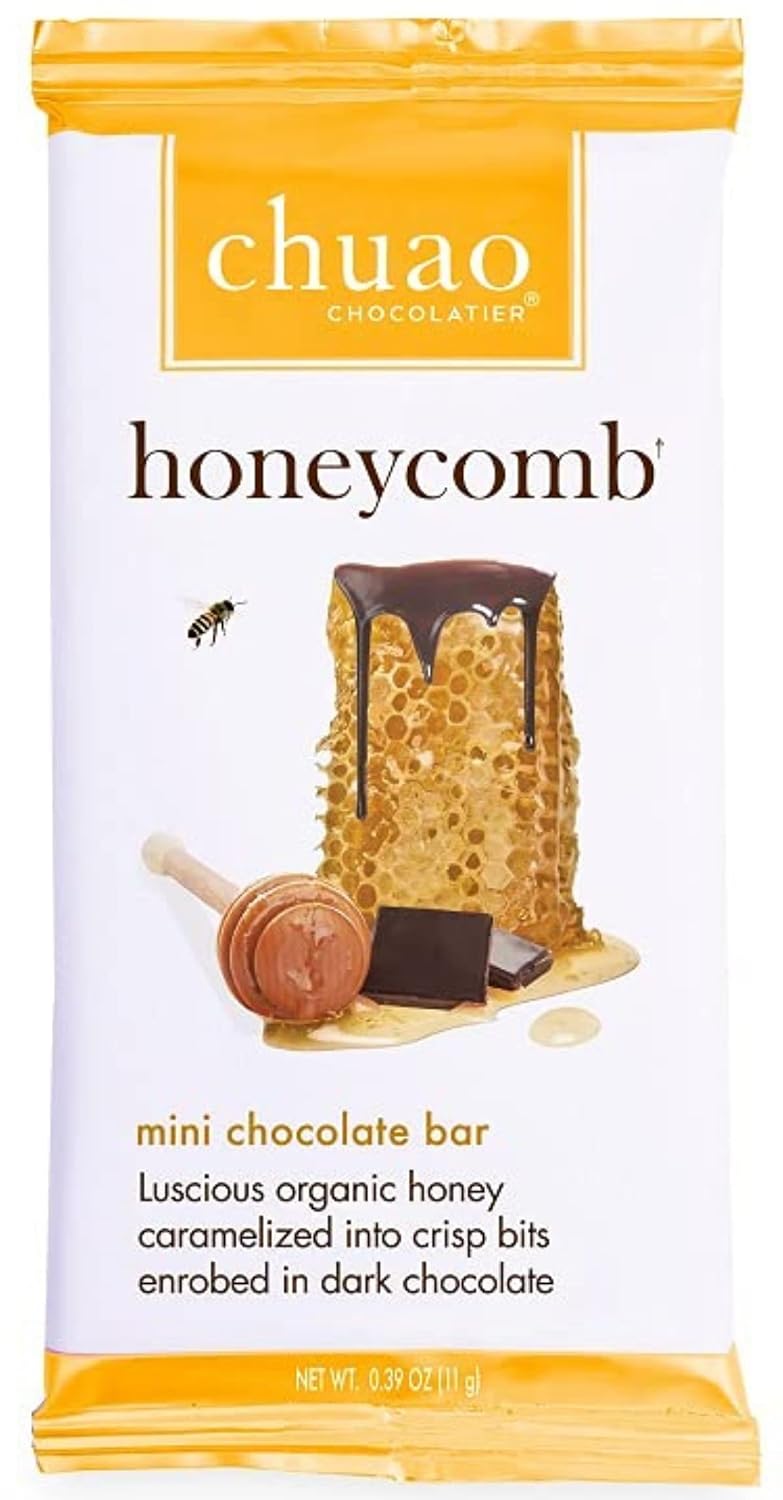 Chuao Chocolatier Sweet & Salty Milk Chocolate Mini Bars | Gourmet Sea Salt European No Preservatives | For Gift Baskets, Gifts for Women, Men | 100 Pack