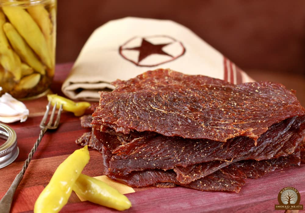 Mahogany Smoked Meats: Western Turkey Jerky - 16oz