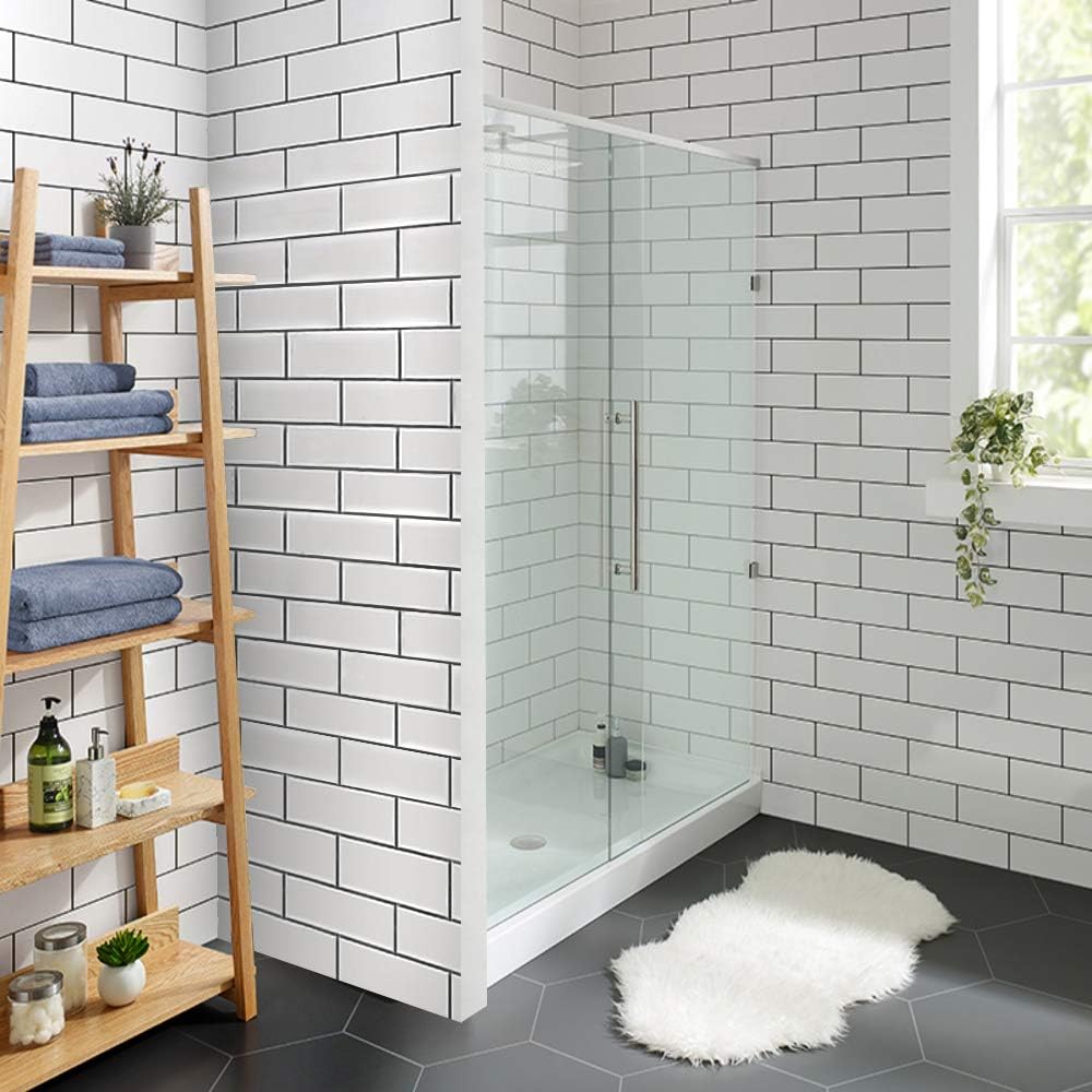 Voltaire 60" x 32" Single-Threshold, Right-Hand Drain, Shower Base in Gray