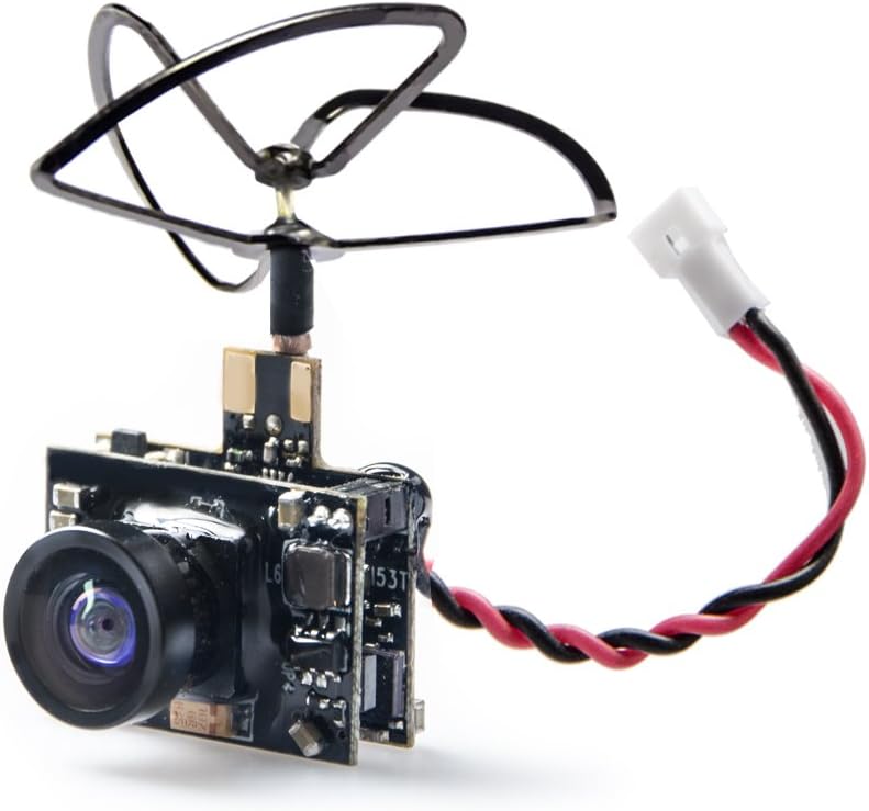 WT03 Micro FPV AIO 600TVL Camera 5.8G 25/50/200mW Adjustable Transmitter with Cloverleaf Antenna for Mini Aircraft
