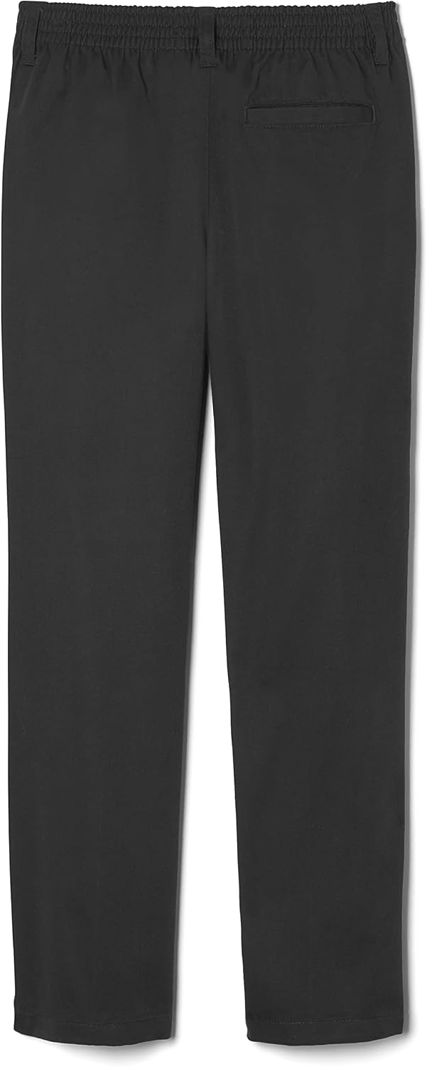 French Toast Boys Pull-On Relaxed Fit School Uniform Pant (Standard & Husky)