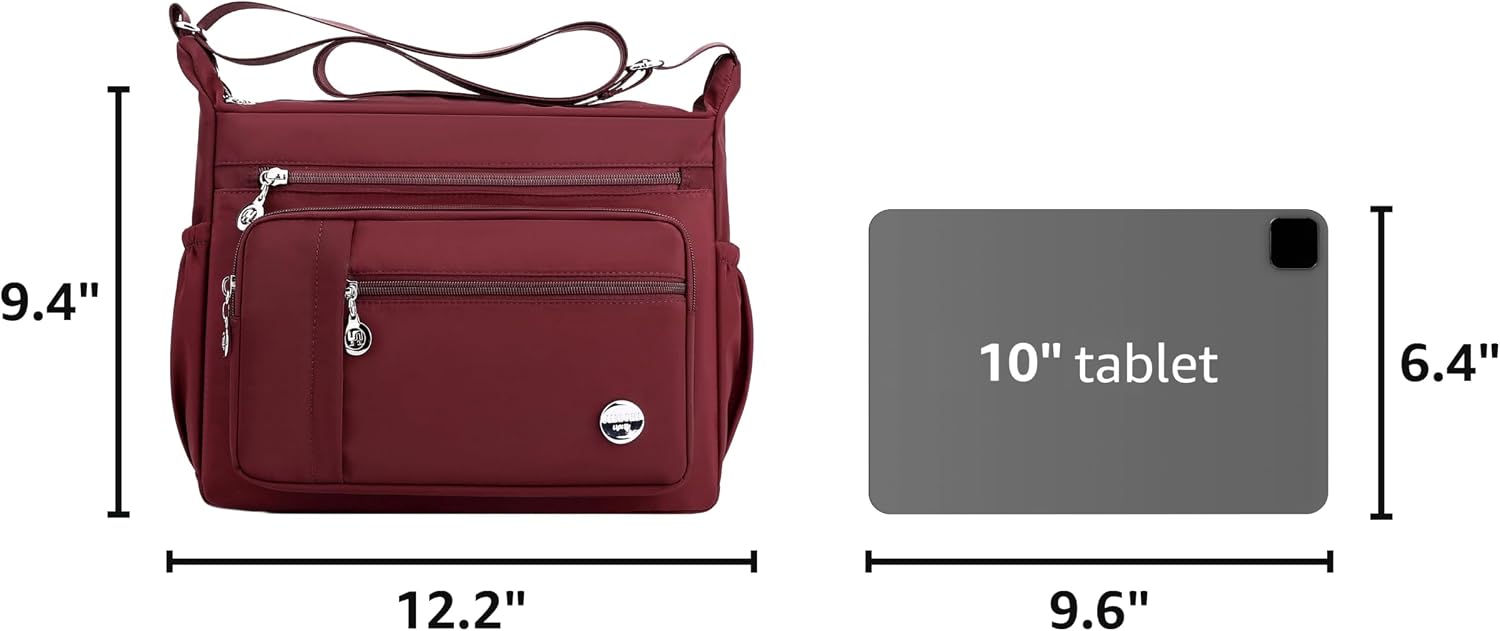 MINTEGRA Women Shoulder Handbag Roomy Multiple Pockets Bag Ladies Crossbody Purse Fashion Tote Top Handle Satchel