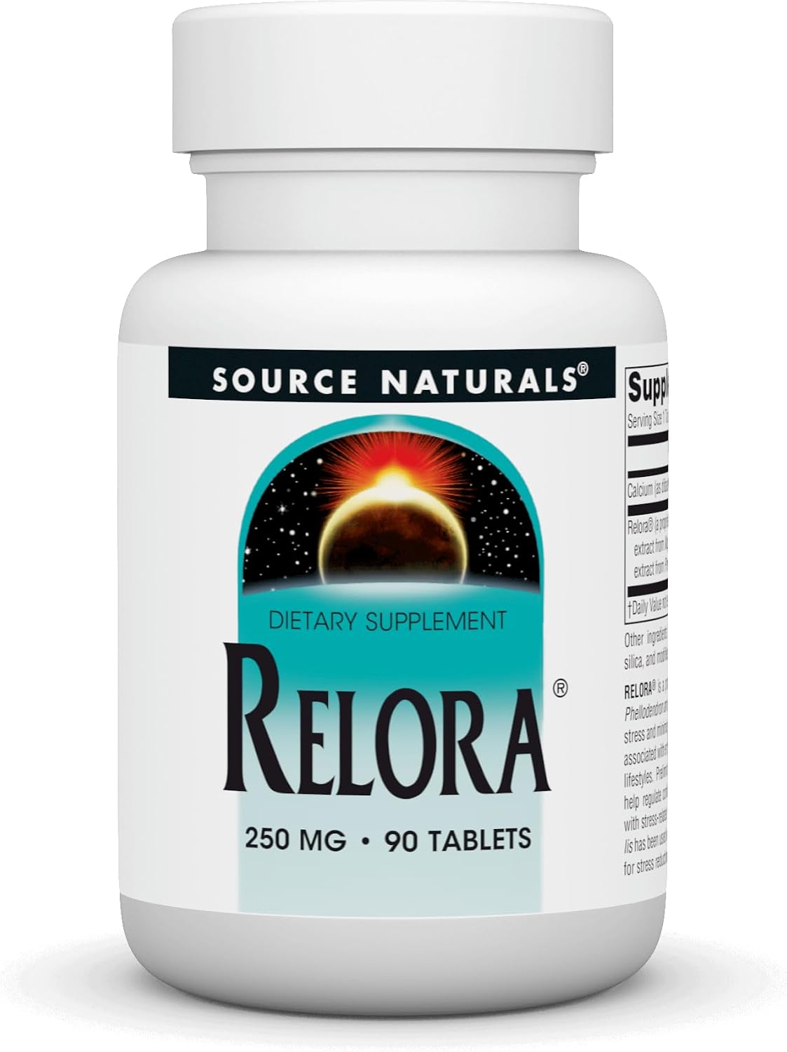 Source Naturals Relora, Promotes Healthy Eating Behavior and Muscle Relaxation Support*- 250 mg - 90 Tablets
