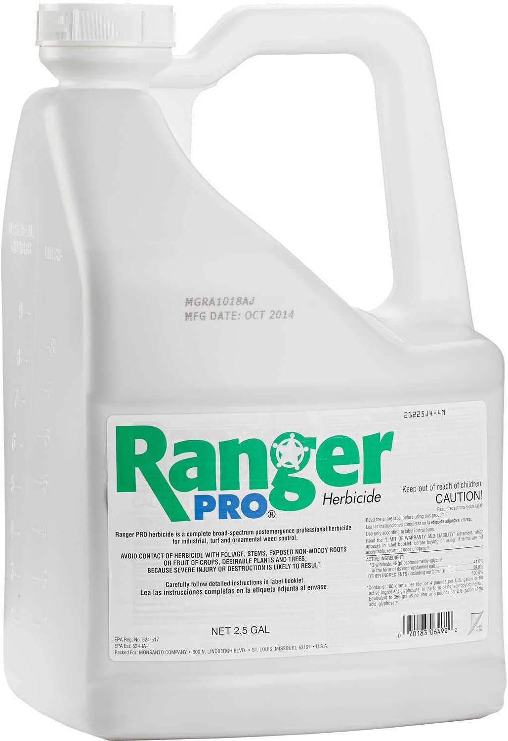 Ranger Pro Ranger++Ranger+Pro+Glyphosate++Herbicide++Concentrate++2.5+gal.