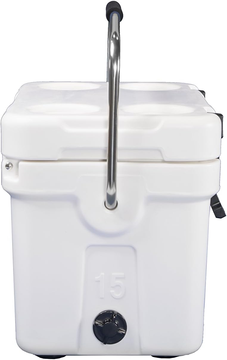 Mammoth Coolers Cruiser Series, Insulated Hard Ice Chest with Durable Double-Walled Rotomolded Construction, Great for On-The-Go Recreational Activities (Cruiser 20, Tan)