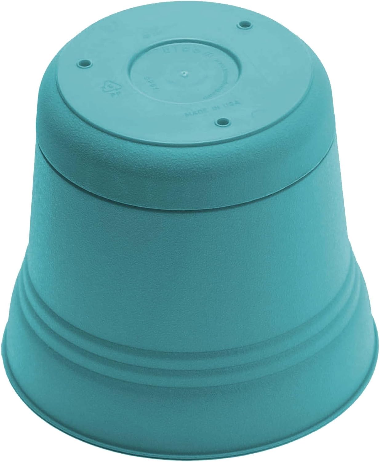 Bloem Saturn Planter with Saucer, 10", Calypso (SP1027)