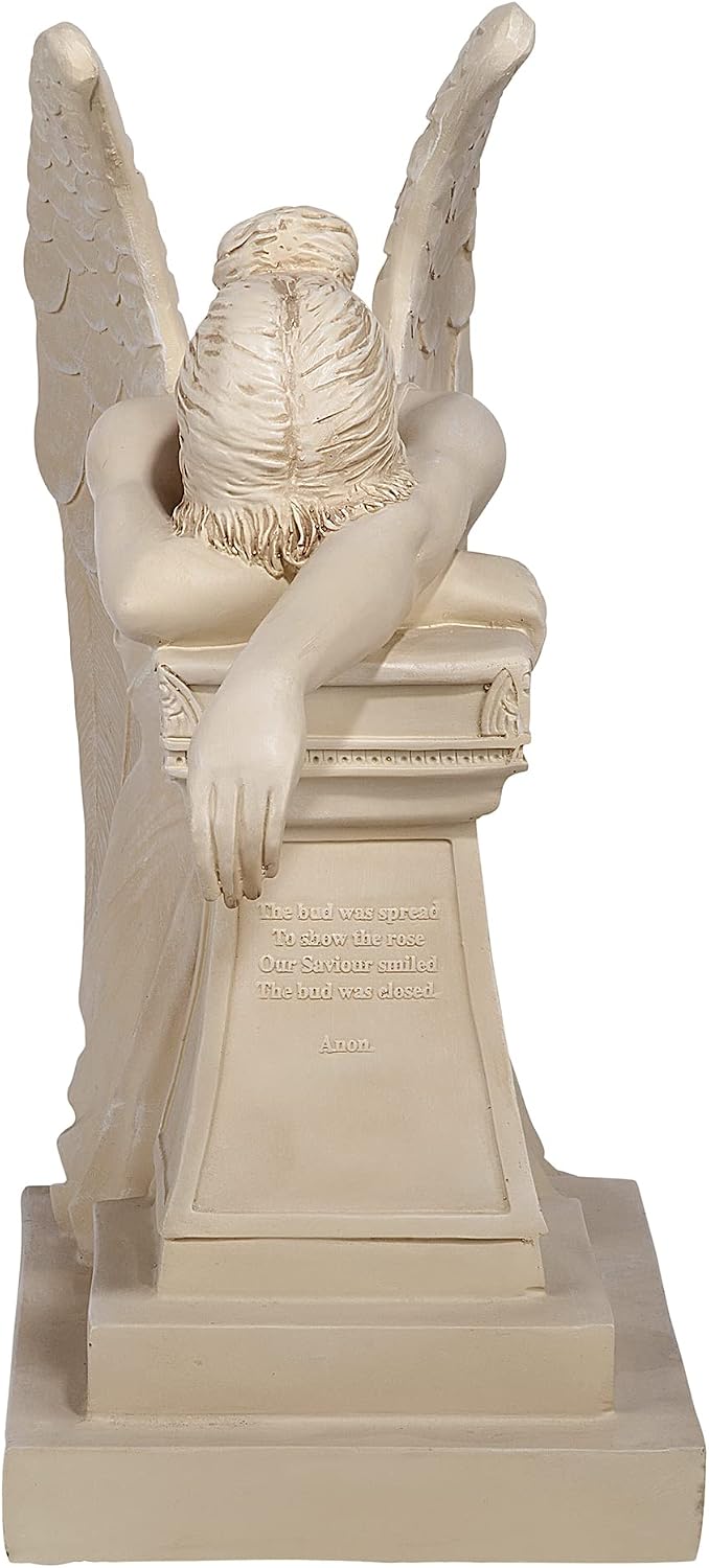 Design Toscano Angel of Grief Monument Statue: Estate