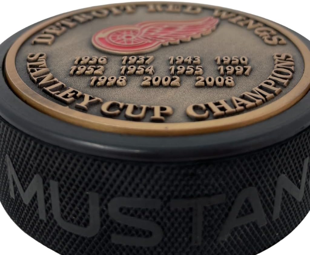 Sports Decor Stanley Cup Years Gold Medallion Puck