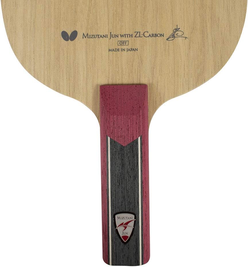Butterfly Mizutani Jun ZLC Blade - Professional Butterfly Table Tennis Blade - ZL Carbon Fiber Blade - Available in AN, FL, and ST handle styles - Made in Japan