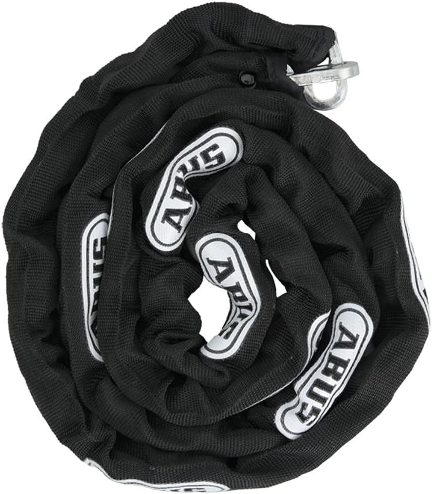 ABUS Hardened Steel 8KS 6 Foot x 5/16" Thick Square Security Chain | for Bikes, Containers, Trailers, ATV's, Motorcycles and Personal/Industrial Property