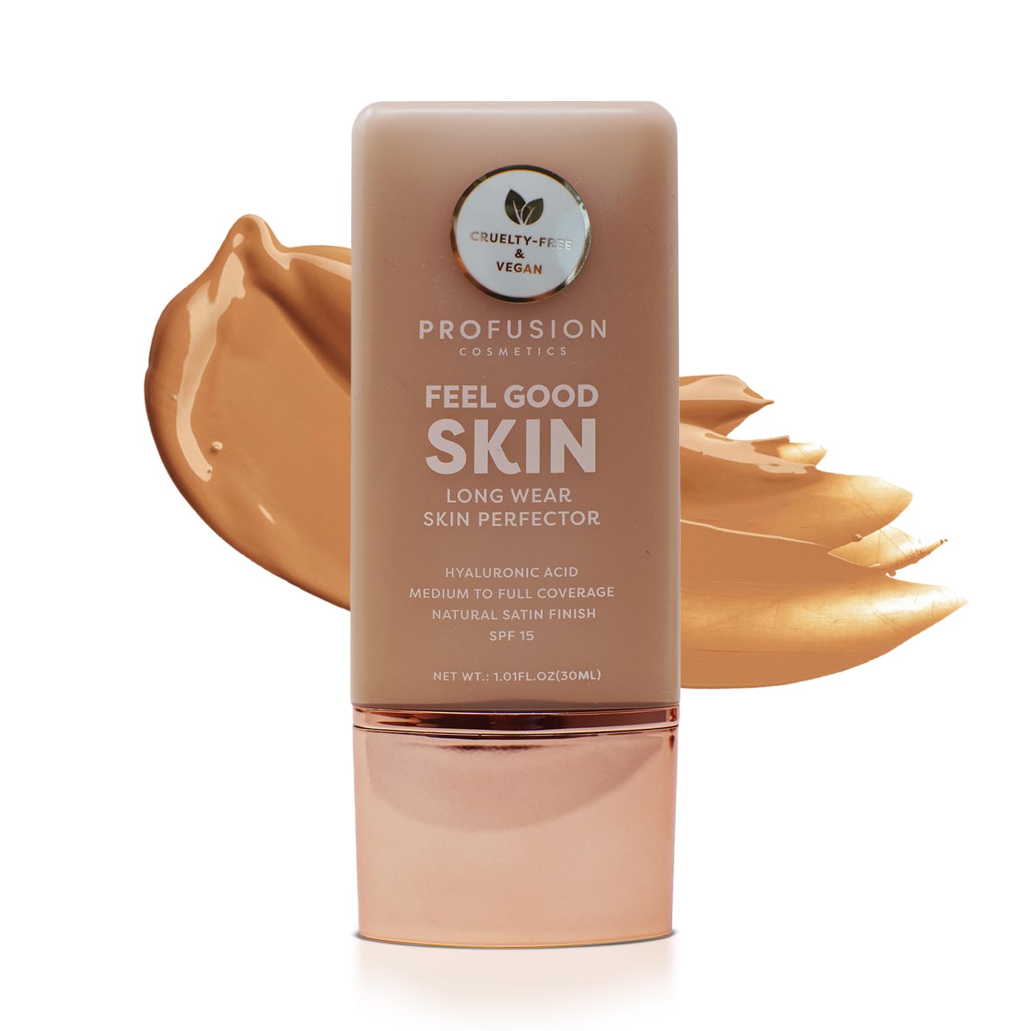 Profusion Cosmetics Lightweight Liquid Foundation for a Flawless and Elegant Radiance, Breathable Makeup that Improves Uneven Skin Tone