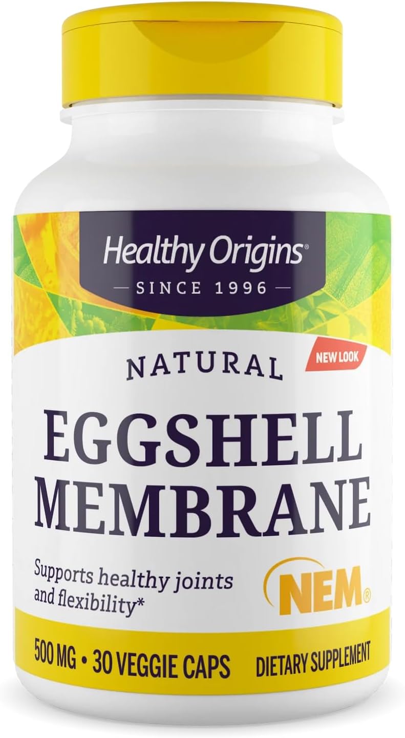 Healthy Origins NEM Eggshell Membrane 500 mg, 30 Veggie Caps