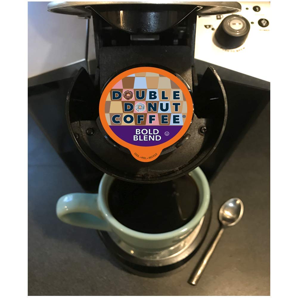 Double Donut Coffee Breakfast Blend Coffee Pods, Light Roast Coffee in Recyclable Single-Serve Pods for Keurig K Cups Brewer Machines, 80 Count Bulk Pack, original version