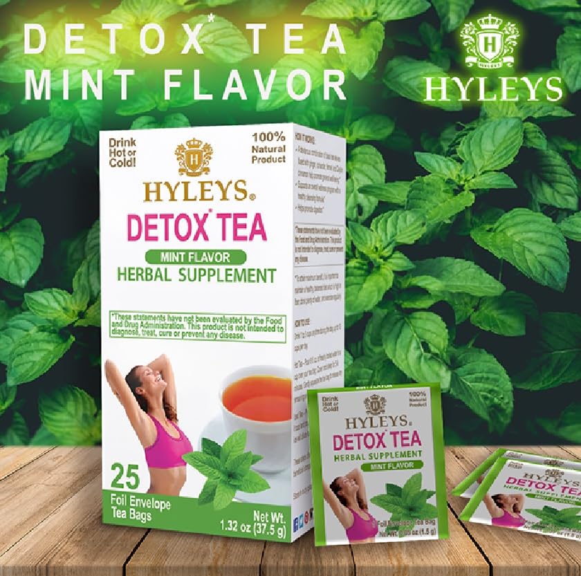 Hyleys 14 Day Weight Loss Tea, Garcinia & Matcha Green Tea, 42 Tea Bags