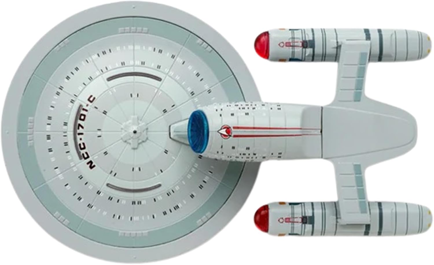 Hero Collector| Star Trek The Official Starships Collection | Eaglemoss Model Ship Box U.S.S. Enterprise NCC-1701-C