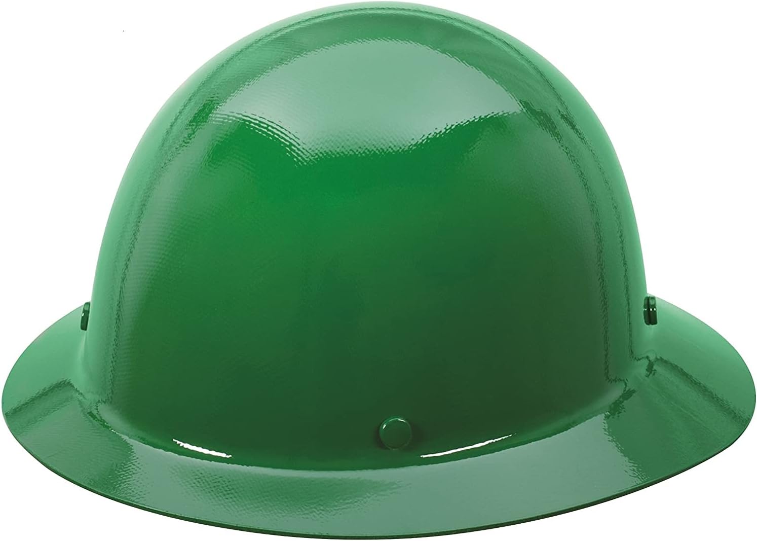 MSA Skullgard Full-Brim Hard Hat with Suspension - Non-Slotted Cap, Made of Phenolic Resin, Radiant Heat Loads up to 350F, Standard Size Hard Hat | Fas-Trac III Ratchet Suspension