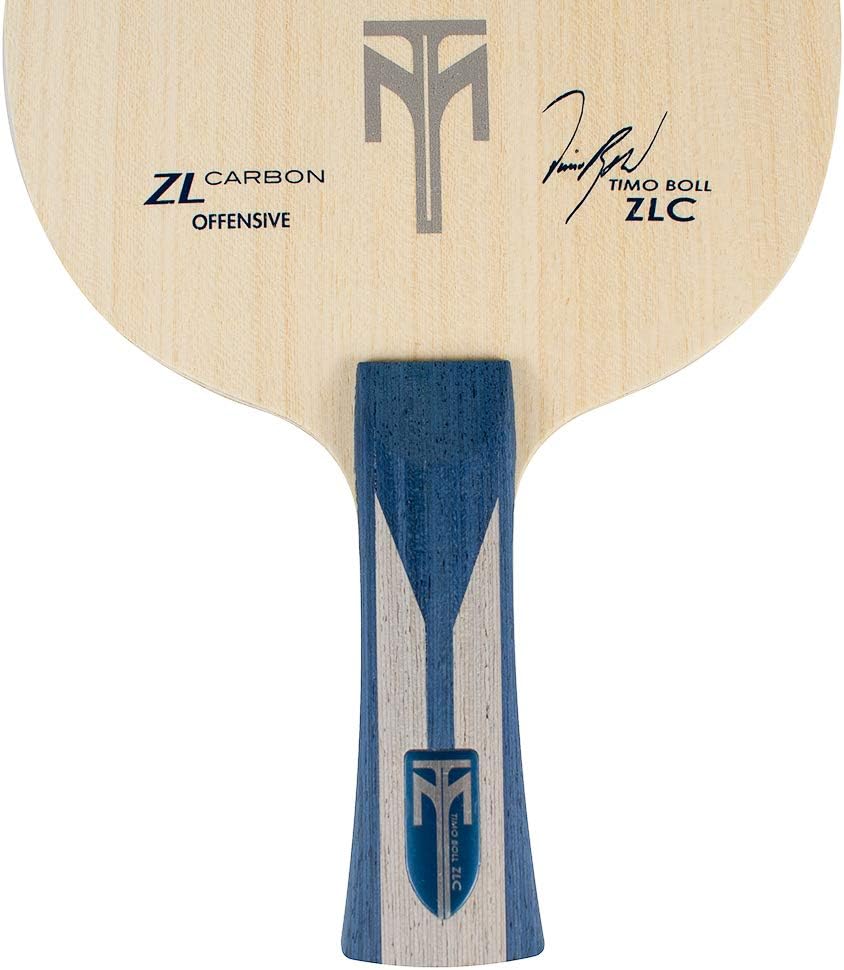 Butterfly Timo Boll ZLC Blade Table Tennis Blade - Professional ZL Carbon Fiber Blade - Available in an, FL, and ST Handle Styles - Made in Japan