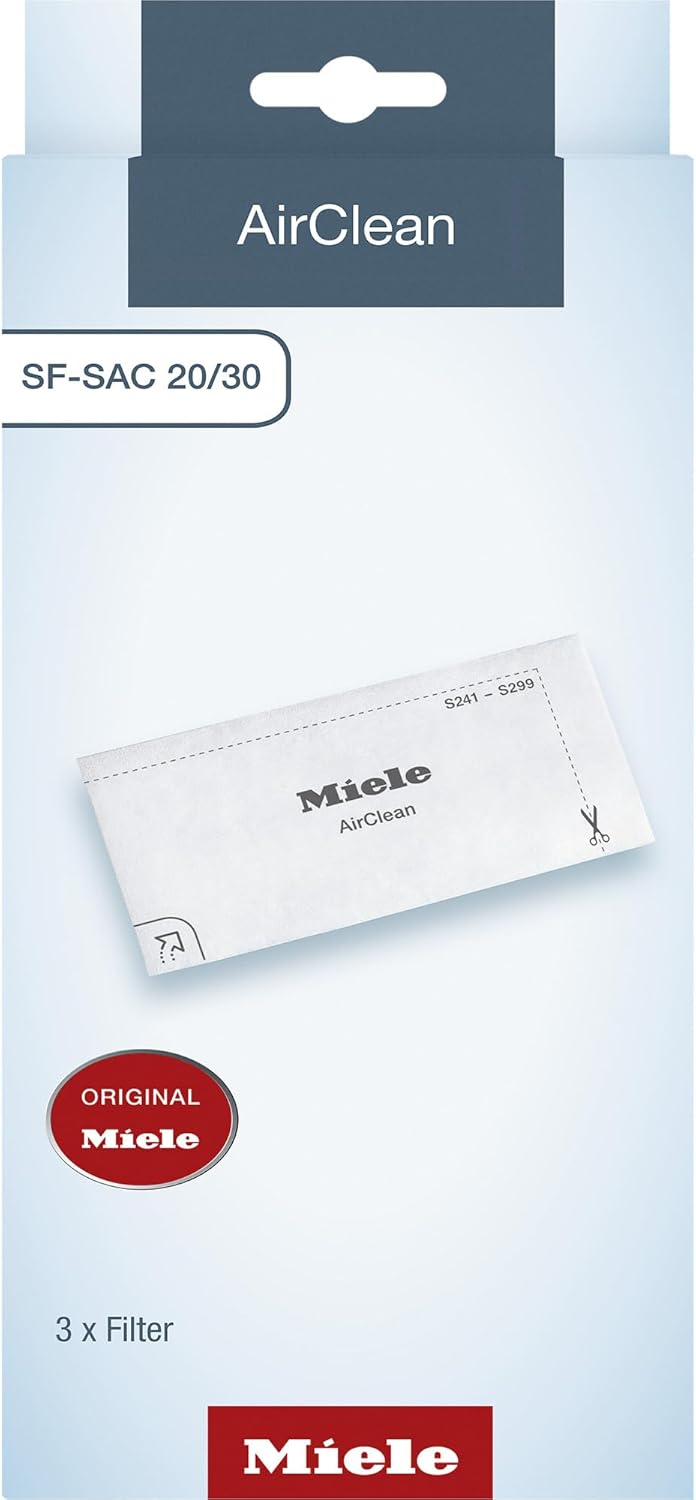 Miele AirClean Filters for All Miele Bagged Canister Vacuum Cleaners