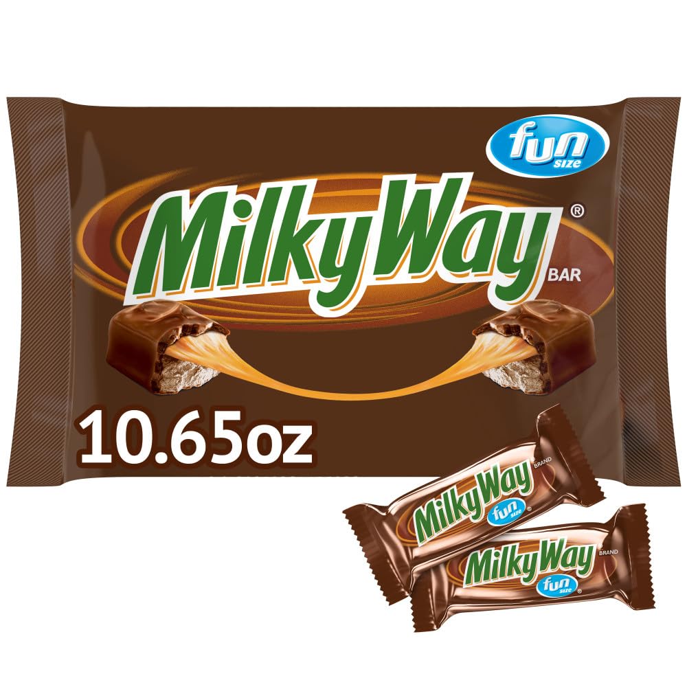 MILKY WAY Milk Chocolate Fun Size Candy Bars 11.24-Ounce Bag (Pack of 6)