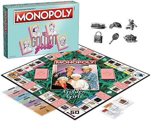 Monopoly: The Golden Girls Board Game | Buy, Sell