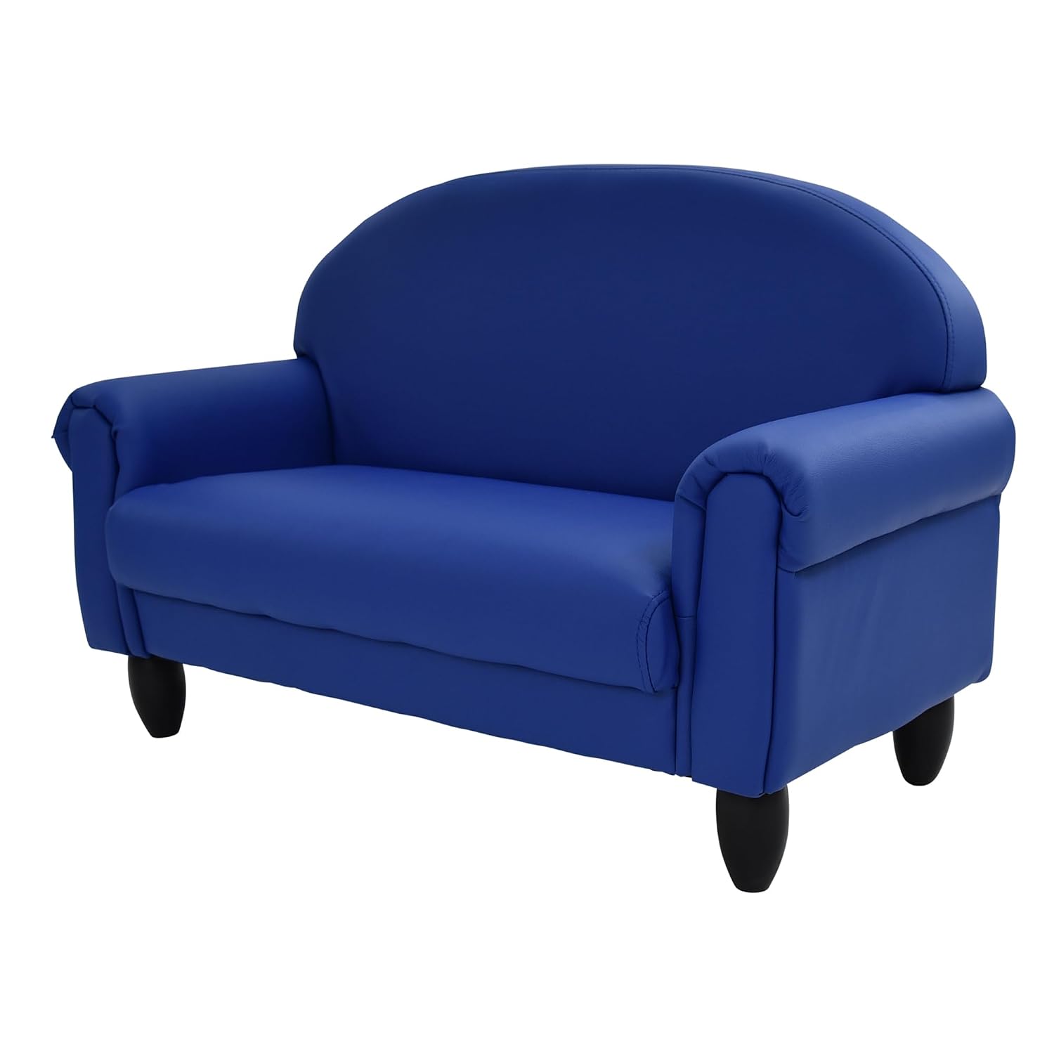 Children's Factory Upholstered Toddler Couch, Sofa, Deep Water