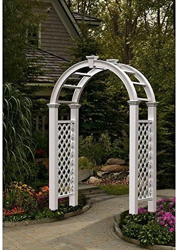 Nantucket Legacy 60"W x 94"H Vinyl Arbor