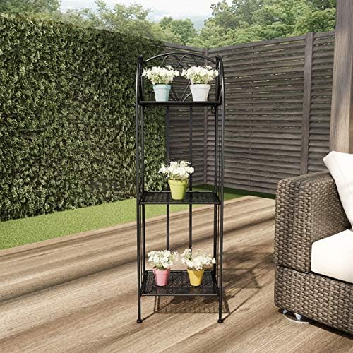 Pure Garden 3 Tier Indoor or Outdoor Plant Stand