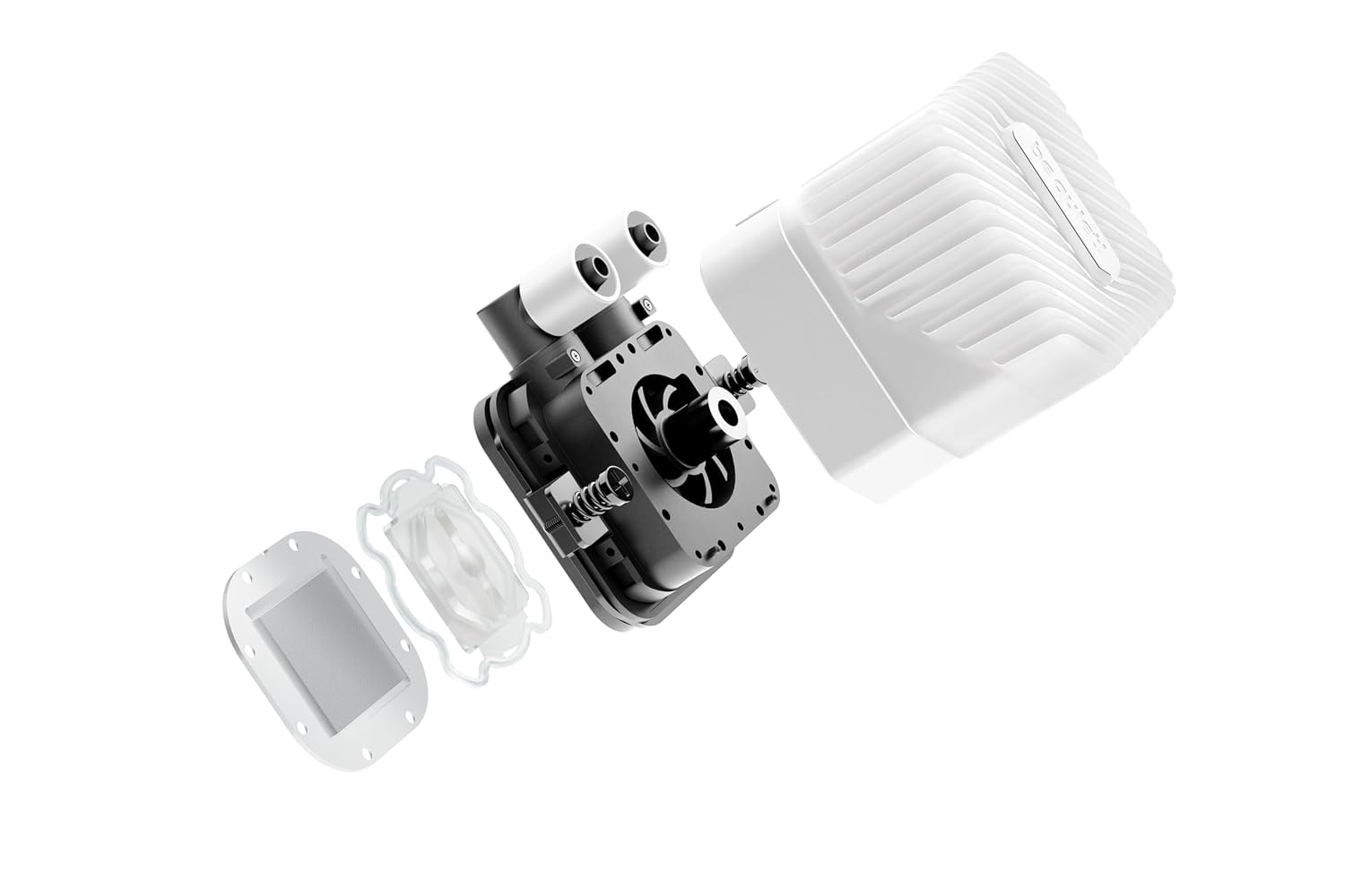 be quiet! Light Loop 360mm White CPU Liquid Cooler for Heavily Overclocked Systems, 3X Light Wings LX 120mm PWM high-Speed White Fan, Stylish ARGB Cooling Block, Extremely high Cooling Performance