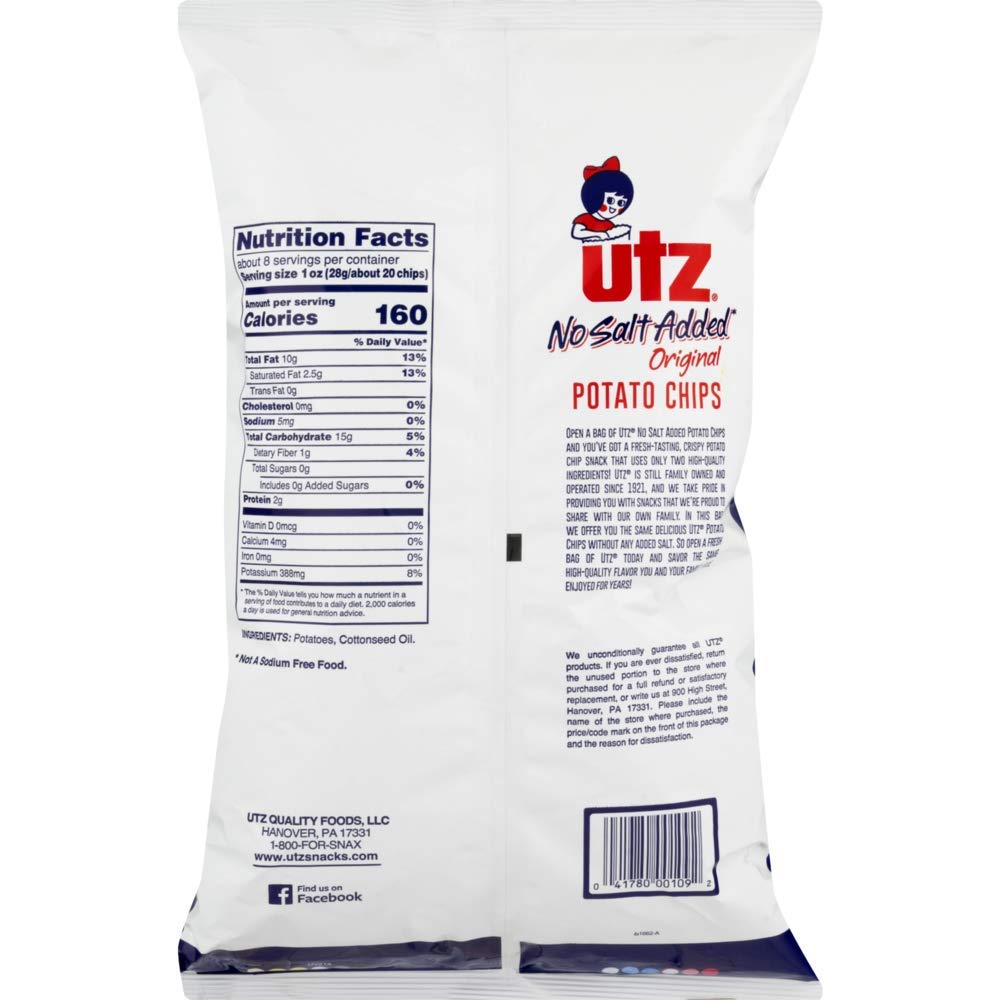 No Salt Chips 2.875 Ounce (14 Count)