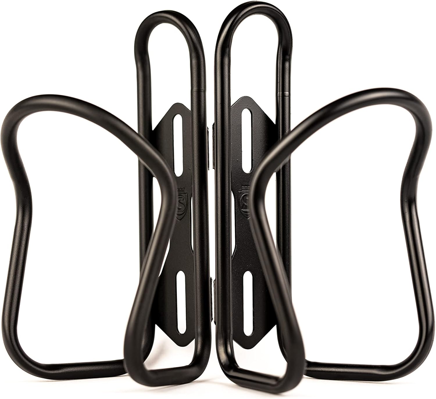 SILCA Sicuro Titanium Bike Water Bottle Holder, Lightweight - Silver