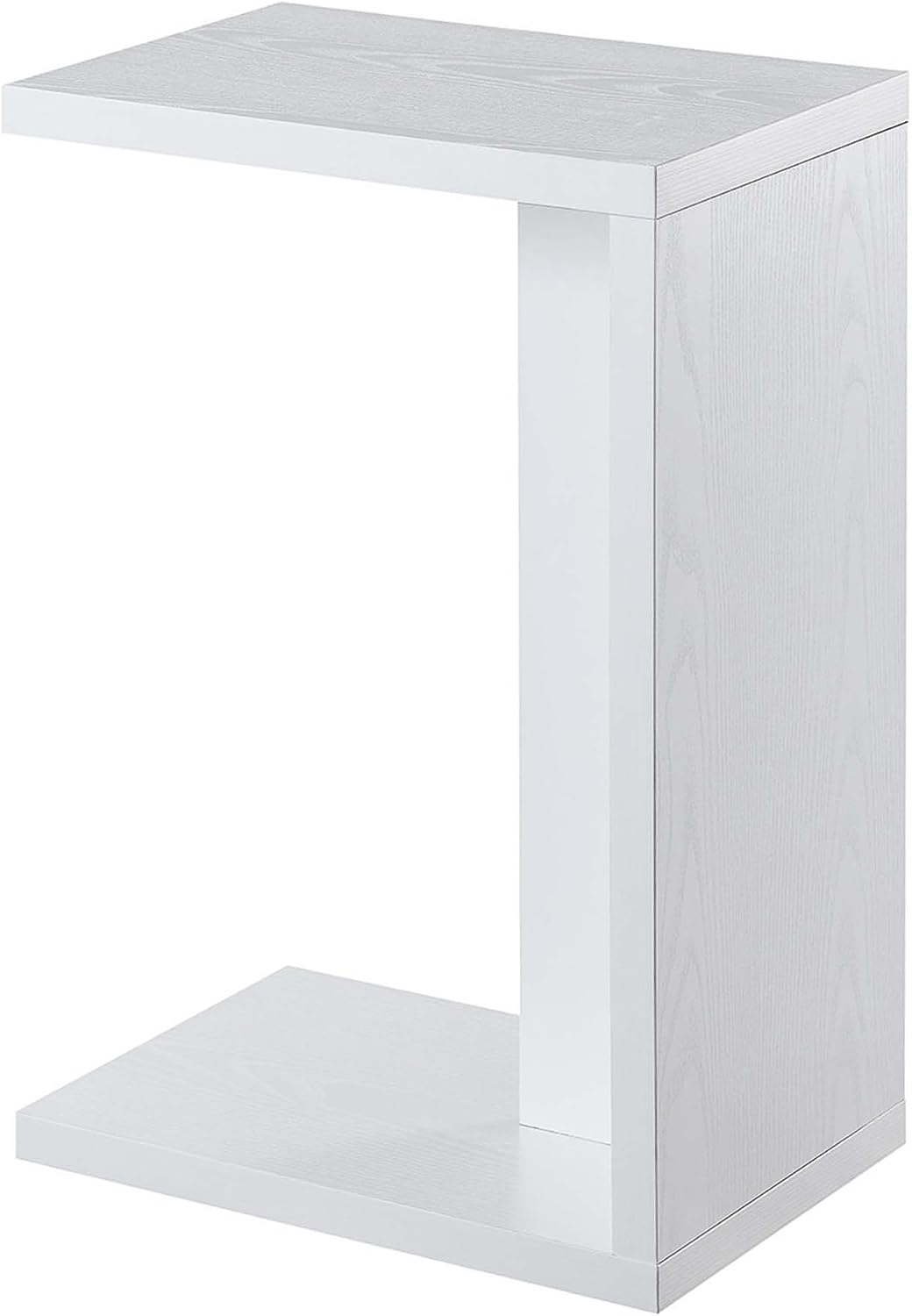 Convenience Concepts Northfield Admiral C Shaped End Table 18" - Contemporary Modern C Shaped Side Table