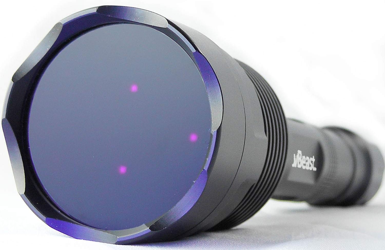 V3 365nm Black Light UV Flashlight, High Power and Long Range | High Definition Ultraviolet, Professional Grade Beam, Commercial Use, USA Stock