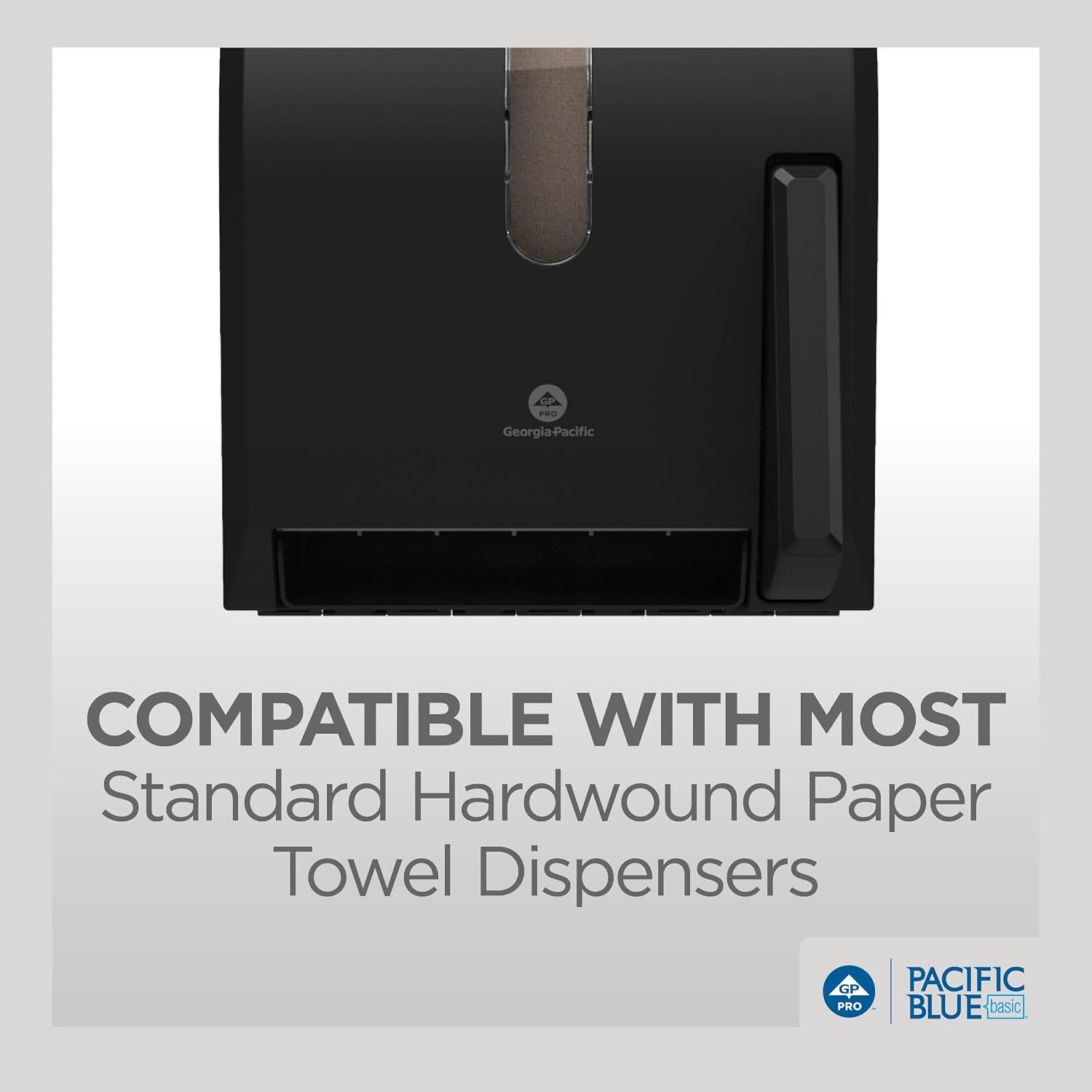 Georgia-PacificBlue Basic Paper Towel Rolls by PRO, White, 28706, 350 Feet Per Roll, 12 Rolls Per Case