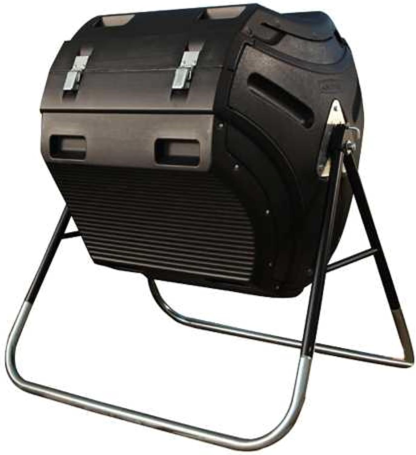Lifetime 60058 Compost Tumbler, Black, 80-Gallon
