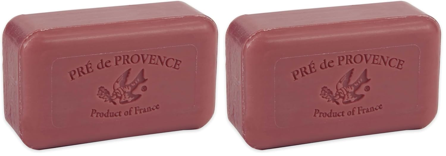 Pre de Provence Artisanal Soap Bar, Natural French Skincare, Enriched with Organic Shea Butter, Quad Milled for Rich, Smooth & Moisturizing Lather, Linden, 5.3 Ounce