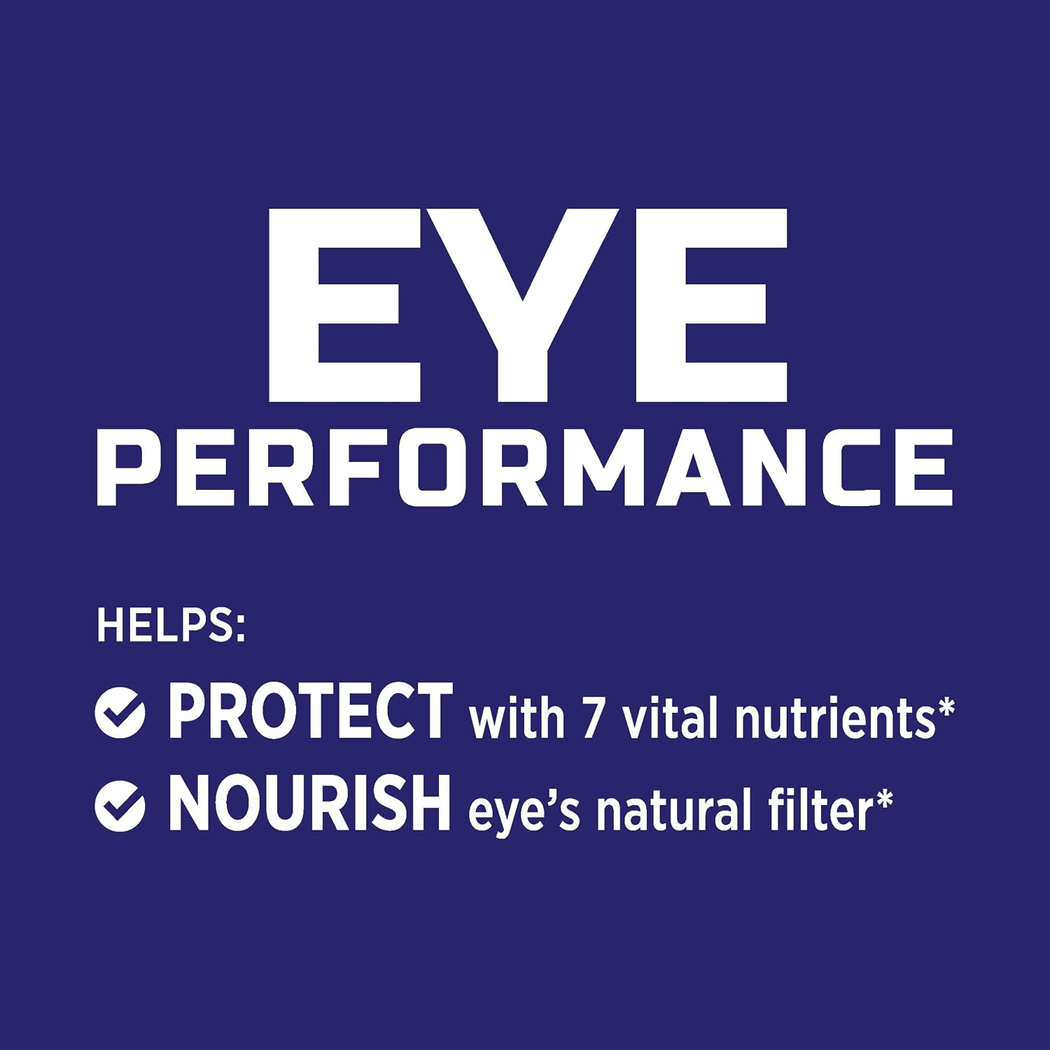 Ocuvite Eye Performance Vitamin & Mineral Supplement, Lutein and Zeaxanthin Supplements, Vitamins C, D, E, Zinc, and Omega-3