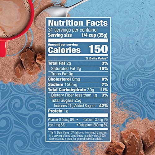 Swiss Miss Milk Chocolate Flavored Hot Cocoa Mix, 38.27 oz. Canister