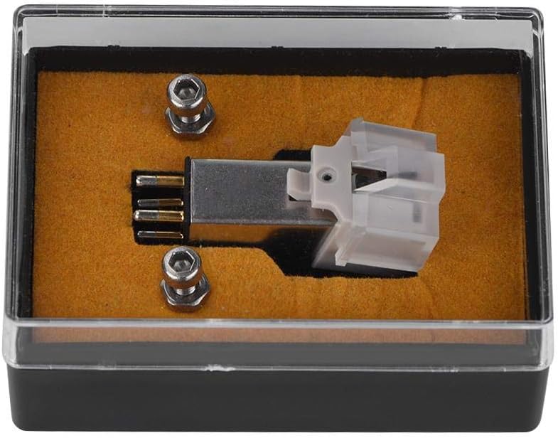 Wendry Magnetic Cartridge, Turntable Needle Replacement, High Precision Player Magnetic Cartridge Pen with, Stereo Record Player Needle