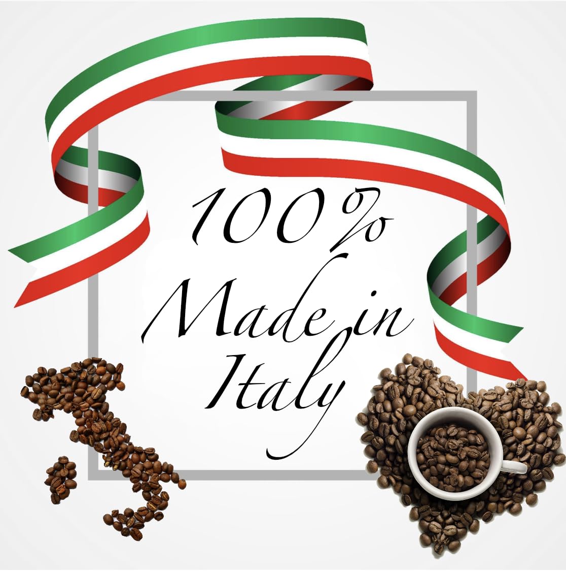 Italian Coffee Pods for Nespresso Original (Pack of 100 Regular Passione) | Compatible with Nespresso Original Machines, BPA-free espresso capsules, made in Italy, Intensity 9/10
