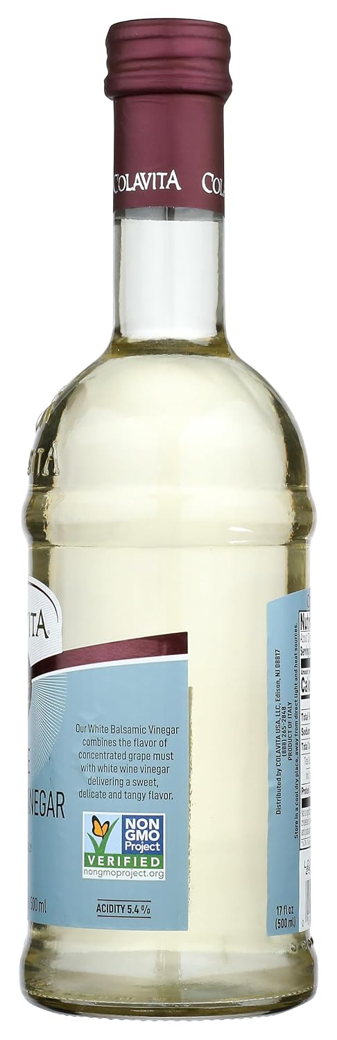 Colavita White Balsamic Vinegar, 17 Ounce