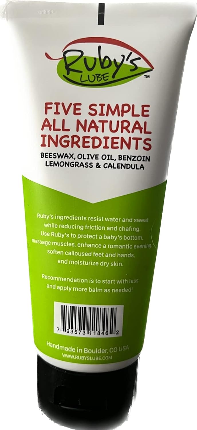 Ruby's Lube Anti-Chafing Balm | All-Natural, Handmade in Boulder