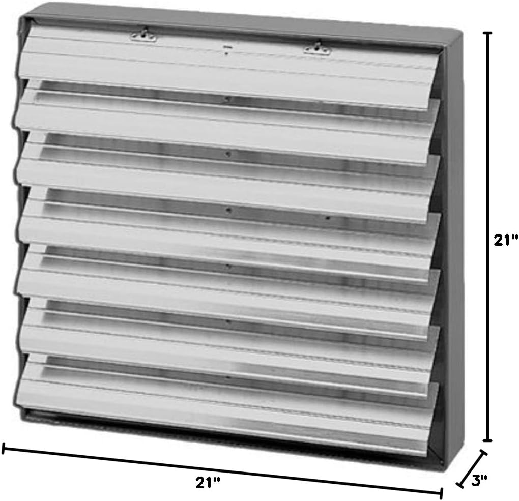 Soler & Palau PER-500CN Aluminum Louvered Shutters