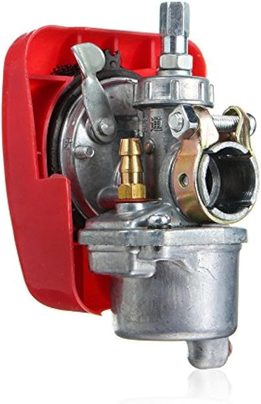 New Bike Engine Red Carburetor for 2 Stroke 49cc 50cc 60cc 66cc 80cc Bicycle Motorized Engine Kit