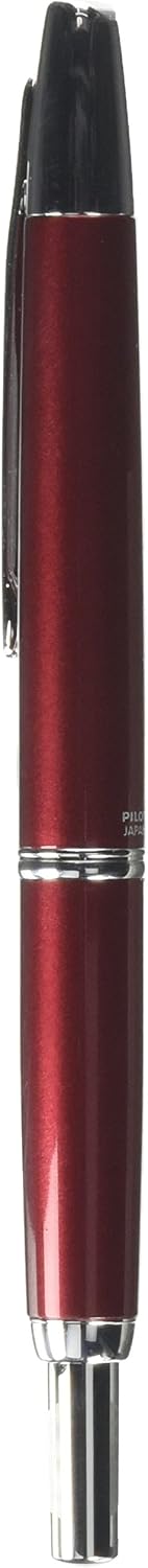 Pilot Fountain Pen Capless Decimo, Dark Gray Myca Body, F-Nib