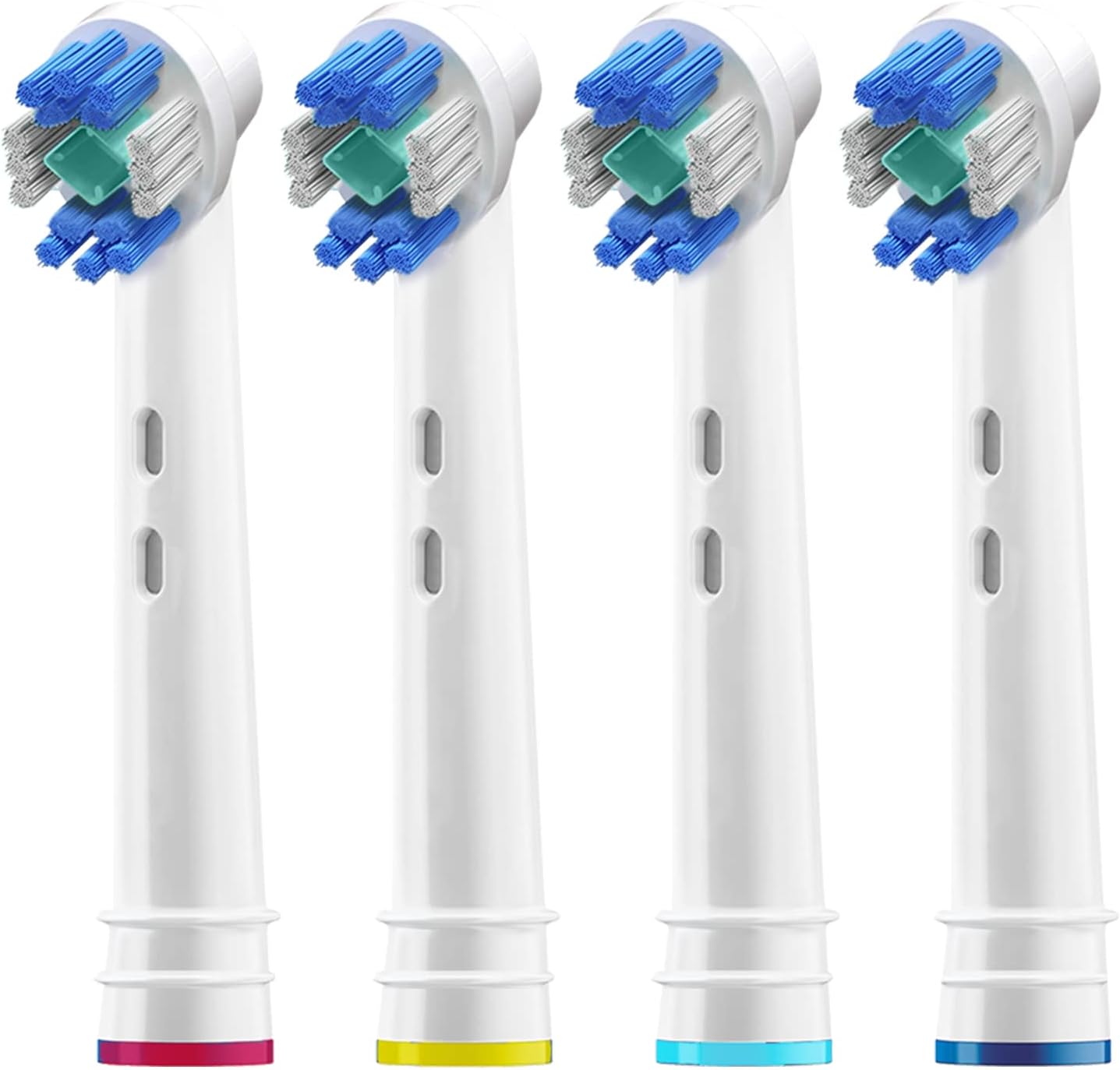 Replacement Brush Heads Compatible with Oral b Braun- 12 Electric Toothbrush Heads for Oralb- Double Clean